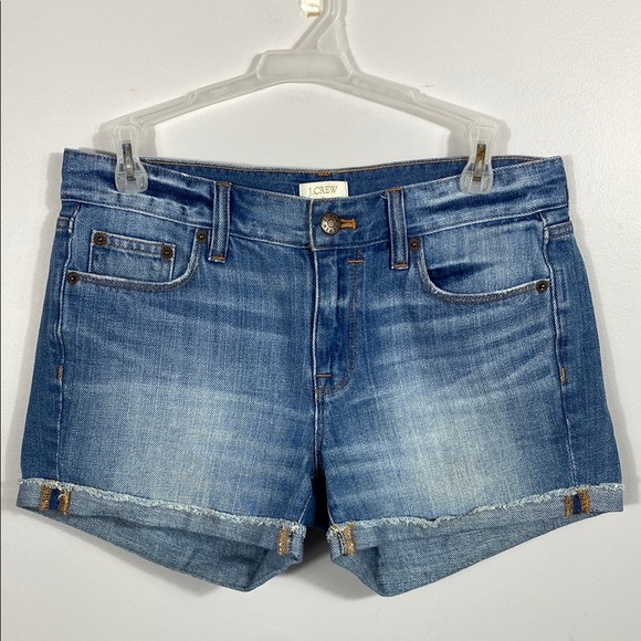 🌸J. Crew Women's Blue Denim Shorts size 25 - Picture 1 of 9